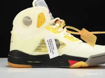 AIR X JORDAN 5 OF “SAIL” 0614